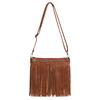 Emprier Women Hobo Fringe Crossbody Purse Vintage Small Tassel Shoulder Handbags view 2