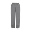 QWENTMTNTY Plus Size Capris Pants for Women Cotton Linen Wide Leg Casual Summer Comfy High Waisted Loose Crop Pants Pockets view 4