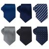 Adulove Men's Necktie Classic Silk Tie Woven Jacquard Neck Ties view 2
