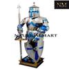 Medieval Full Suit of Armor Knight Fighting Templar Body Armour Cosplay LARP Reenactment Costume view 4