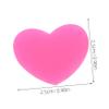 Homoyoyo 6pcs Tennis Racket Vibration Dampeners Silicone Heart Shaped Tennis String Absorber Vibration Dampeners for Tennis Racket Racquetball Athletes view 2