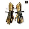 Medieval Knight Armour Gauntlets Combat Armor Gauntlets Armour Cosplay LARP view 2