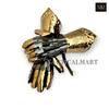 Medieval Knight Armour Gauntlets Combat Armor Gauntlets Armour Cosplay LARP view 3