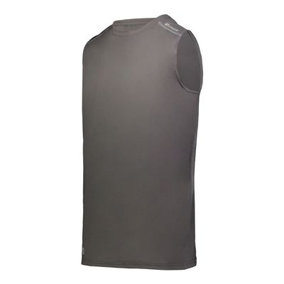Holloway Men's Electrify CoolCore Tank (Small, Iron)
