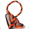 Shatterproof Archery Fast Flight Bow String Flemish Twist (62", Black/Flo Orange Actual Bowstring Length) view 1