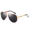 XINXIN Men's Polarized Driving Sunglasses Cycling Retro Multifunctional Sports Sunglasses (Color : C, Size : Medium) view 1