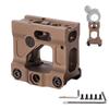 Phoking Red Dot Riser Mount Picatinny Riser Mounts for T1 T2 H1 H2 Optic Sight Accepts All Footprint Optics view 1