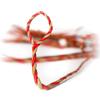 Shatterproof Archery Fast Flight Bow String Flemish Twist (58", Tan/Red Actual Bowstring Length) view 1