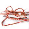 Shatterproof Archery Fast Flight Bow String Flemish Twist (58", Tan/Red Actual Bowstring Length) view 2