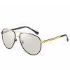 XINXIN Men's Polarized Driving Sunglasses Cycling Retro Multifunctional Sports Sunglasses (Color : D, Size : Medium) view 1