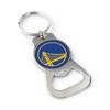 aminco NBA Golden State Warriors Team Color Bottle Opener Keychain