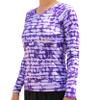 Kanu Surf womens Upf 50+ Long Sleeve Active Swim Tee & Workout Top Rash Guard Shirt, Harmony Purple, X-Small US view 1