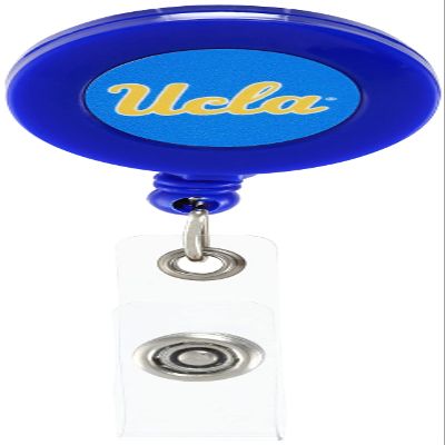 aminco NCAA UCLA Bruins Badge Holder - Badge Reel, 24-inch Retractable Cord