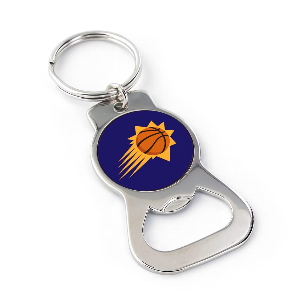 Aminco NBA Phoenix Suns Team Color Bottle Opener Keychain