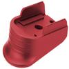 NDZ Performance Magazine Base Plate Finger Extension for Sig P365 & P365 SAS 9MM  Laser Engraved Aluminum, EDC Upgrade, USA Made, Red  Don't Tread On Me Liberty and Death view 2
