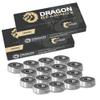 Dragon Roller Skate Bearings 16 Pack - High Performance Inline Skate Bearings - Guaranteed for Life (Ceramic) view 1