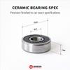 Dragon Roller Skate Bearings 16 Pack - High Performance Inline Skate Bearings - Guaranteed for Life (Ceramic) view 4