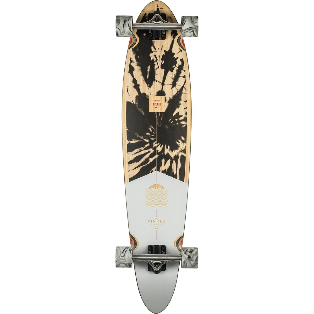 Globe Pinner Classic Complete Skateboard -9x40 Bamboo/Black Dye