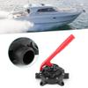 Manual Bilge Pump, 720GPH Manual Diaphragm Hand Bilge Pump Hand Tools Water Transfer Pumps Diaphragm Self Priming Pump for Marine Boat Manual Hand Bilge Waste Water Transfer Pump view 2