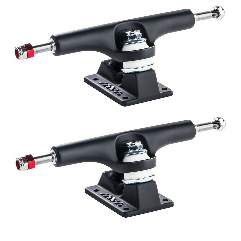 Ace Trucks MFG Skateboard Trucks AF1 Matte Black 66 (9.0'') Pair