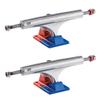 Ace Skateboard Trucks AF1 Anodized Blue/Orange/Polished 60 (8.75") Pair view 2