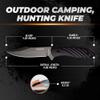 OERLA OLK-D45 Tactical Survival Knife with Kydex Sheath, D2 High Carbon Steel Fixed Blade Outdoor Knife, G10 Handle, EDC Tactical Belt Clip view 2