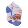 Blippi boys Count With Me Quarter Socks, Grey, 2-4T US view 4