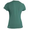 O'Neill Wetsuits Women's Standard Blueprint UV Short Sleeve Sun Shirt, Ivy, Medium view 2