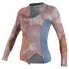 O'Neill Wetsuits Girls' Standard Premium Skins Long Sleeve Rash Guard, Desert Bloom/Drift Blue, 8 view 1