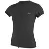 O'Neill Wetsuits Women's Standard Graphic Short Sleeve Sun Shirt, Black, Large view 1