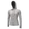 O'Neill Wetsuits Women's Standard Blueprint Long Sleeve Full Zip Sun Hoodie, Overcast, Large view 1
