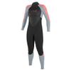 O'Neill Women's Epic 3:2mm Back Zip Full Wetsuit, Durable Warmth with Good Flexibility for Surfing and All Water Activities, Black/Trade Wind/Tea Rose, 12 view 1