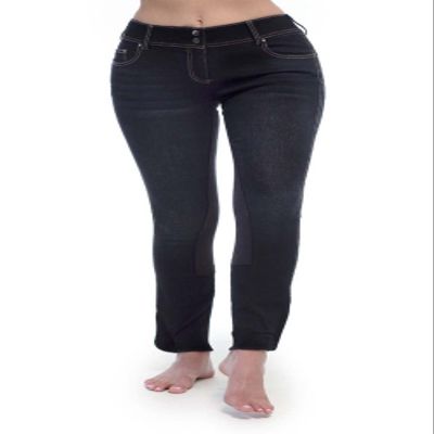 Goode Rider Equestrian Black Denim F/S Jean 38R