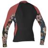Women's Bahia 1/.5mm Full Zip Wetsuit Jacket, Black/Twiggy/Tea Rose, 4 view 3