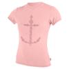 O'Neill Wetsuits Girls' Standard Hybrid Short Sleeve Sun Shirt, Peony, 16 view 1