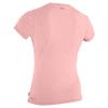 O'Neill Wetsuits Girls' Standard Hybrid Short Sleeve Sun Shirt, Peony, 16 view 2