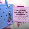 BAGLETS  Carabiner & Plug Keys Holder Charm Accessory Compatible with Rubber Tote Bags  Secure Keys or Other Valuable  Made in USA (Pink) view 2