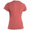 O'Neill Wetsuits Women's Standard Blueprint UV Short Sleeve Sun Shirt, Tea Rose, X-Small view 2