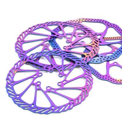 Suitable for Zero 11X Dualtron Thunder Ultra DT3 Spider Kaabo Wolf Warrior Electric Scooter 160MM Color Stainless Steel Brake Disc Disc Brake Disc Modification Accessories (A)