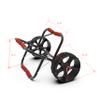 FDB 200LBS Universal Folding Bend Kayak Canoe Boat Carrier Dolly Trailer Tote Trolley Transport Cart Wheel for Carrying Kayaks, Canoes, Paddleboards, Float Mats, Boats Red view 3