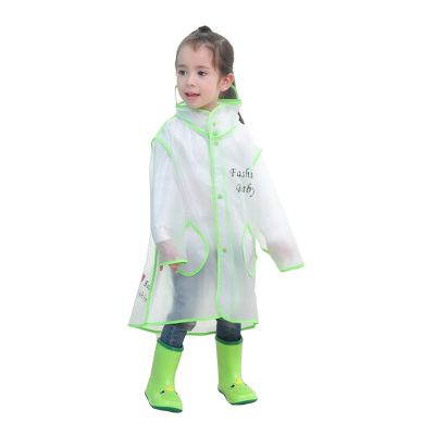 XJHKG Cute Baby Raincoat Polyester Outdoor Waterproof Rain Coat Children Impermeable Poncho Boy Girl Rain Jacket (Color : A-04, Size : Large)
