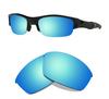 Littlebird4 Premium 1.5mm Polarized Replacement Lenses for Oakley Flak Jacket Sunglasses - MultiOptions (Black+Red+Blue) view 4