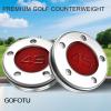 Gofotu 2pcs 5g/10g/15g/20g/25g/30g/35g/40g Choose weight Golf Custom Weights Compatible with Titleist Scotty Cameron Golf Club Putters Newport Red (2PCS 45g(Doesn't include Wrench)) view 2