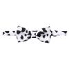 IBTOM CASTLE Baby Boys Y Back Adjustable Elastic Suspender Strong Sturdy Clip-on Braces Pre tied Bow Tie Set Kids Perfect for Tuxedo Cows One Size view 2
