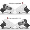 Amberide Ruger LCP .380 IWB Holster,Kydex-Boltaron Inside Waistband Fit Original Ruger LCP .380 Auto,Secure Retention,Quick Draw,030 Cant view 2