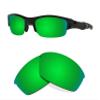 Littlebird4 Premium 1.5mm Polarized Replacement Lenses for Oakley Flak Jacket Sunglasses - MultiOptions (Black+Red+Green) view 4