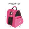 Getfitsoo Ice Skates Bag, Breathable Bag for Skates, 3 Layer Roller Inline Skates Bag with Adjustable Shoulder Strap, Zipper Pocket Rollerblade Bag for Kids Teenager Men Women(Rose Red Skate Bag) view 4
