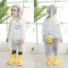 XJHKG Cute Baby Raincoat Polyester Outdoor Waterproof Rain Coat Children Impermeable Poncho Boy Girl Rain Jacket (Color : A-03, Size : X-Large) view 3