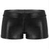 Yhong Kids Girls Shiny Metallic Ballet Dance Shorts Athletic Gym Gymnastics Yoga Workout Shorts Bottoms Black 6-7 Years view 1