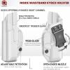 Amberide Glock 17/22 / 31 IWB Holster, Kydex-Boltaron Inside Waistband Holster for Glock 17, Glock 22 & Glock 31 Pistols, Gen 15, Secure Retention, 030 Adjustable Cant view 4